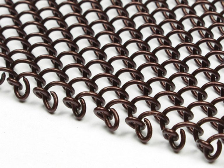 metal mesh drapery interior partition screen