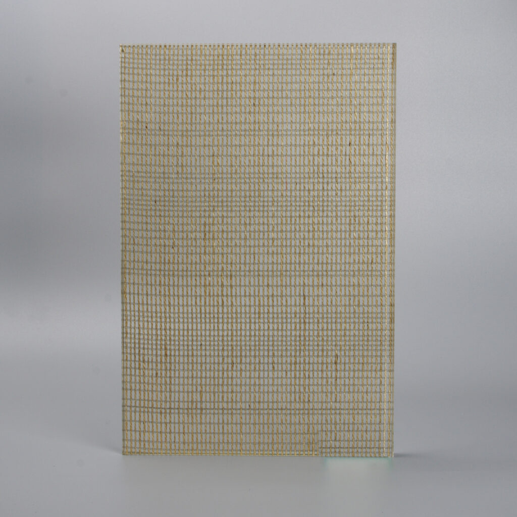laminated glass metal mesh