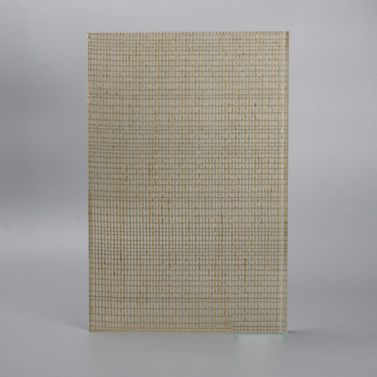laminated glass metal mesh